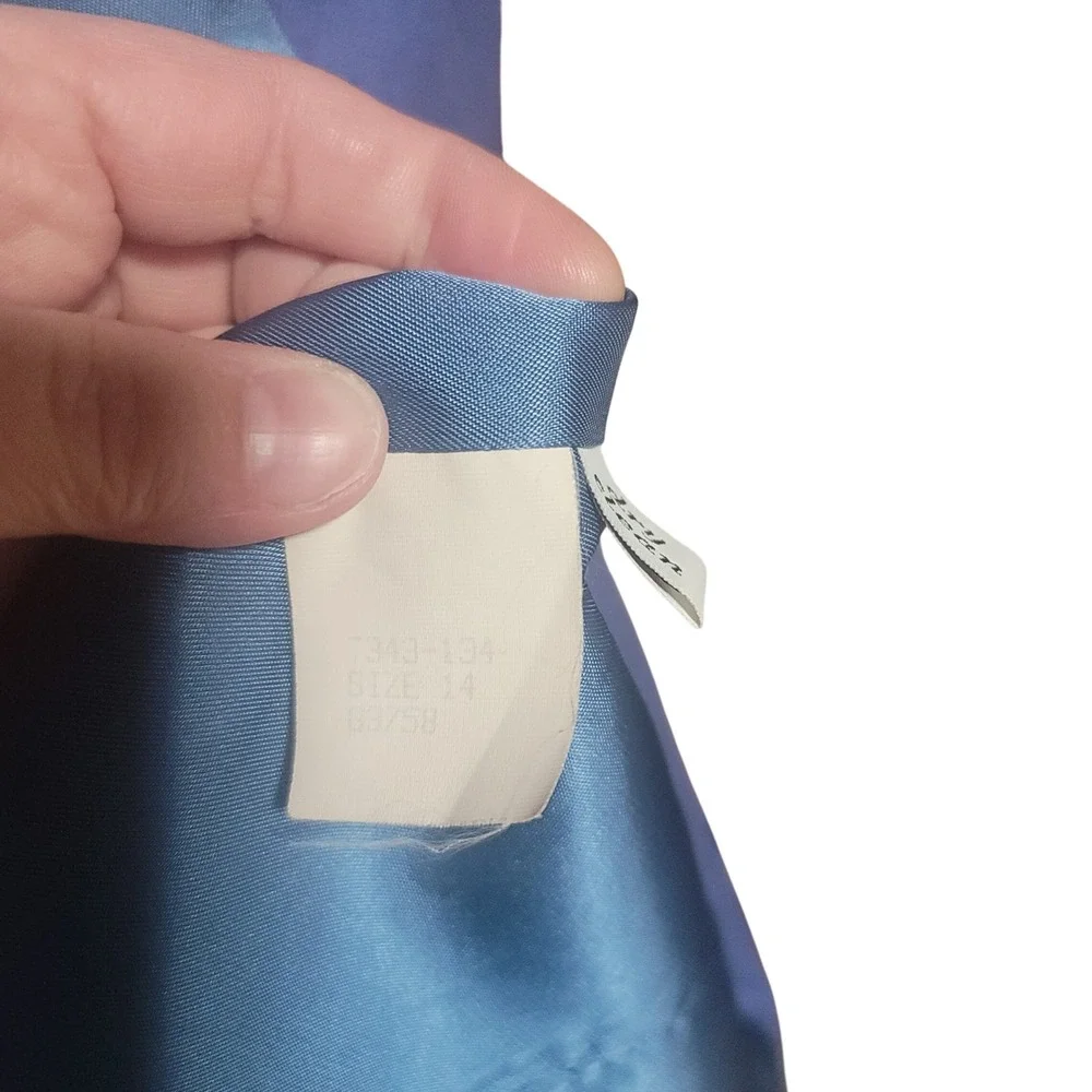 Pendleton Women's Blue Wool Blazer Jacket Size‎ 14 Button Front Career Work - Picture 5 of 6